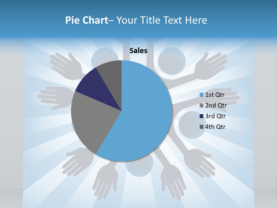 Beam Hands Five PowerPoint Template