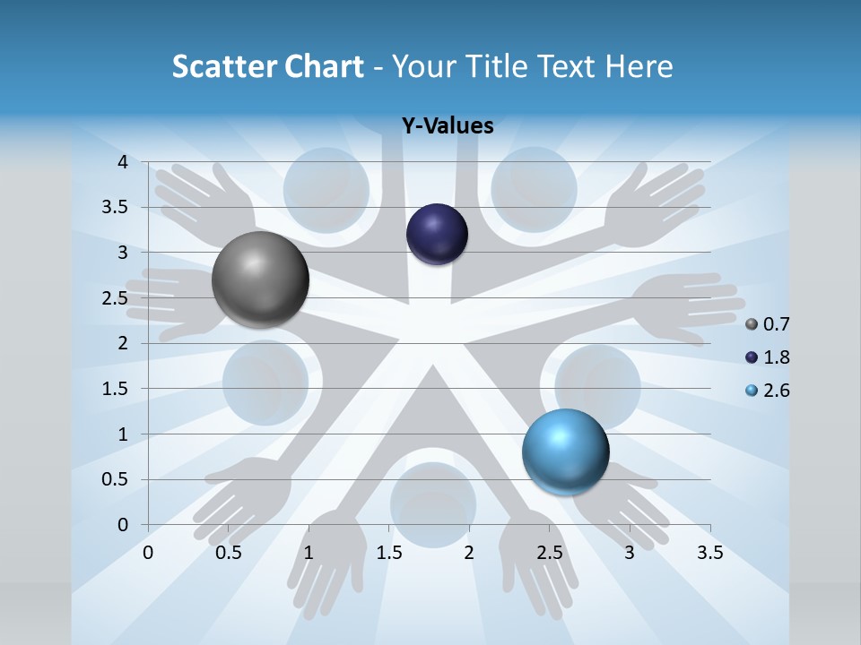 Beam Hands Five PowerPoint Template