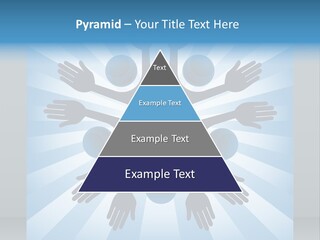 Beam Hands Five PowerPoint Template