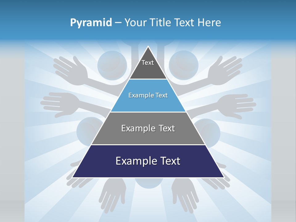 Beam Hands Five PowerPoint Template