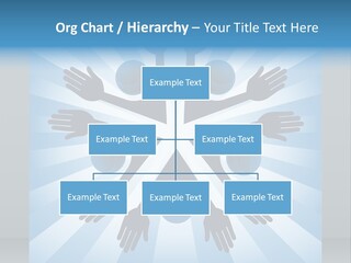 Beam Hands Five PowerPoint Template