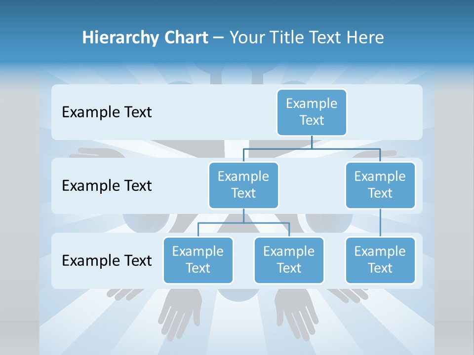Beam Hands Five PowerPoint Template