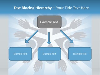 Beam Hands Five PowerPoint Template