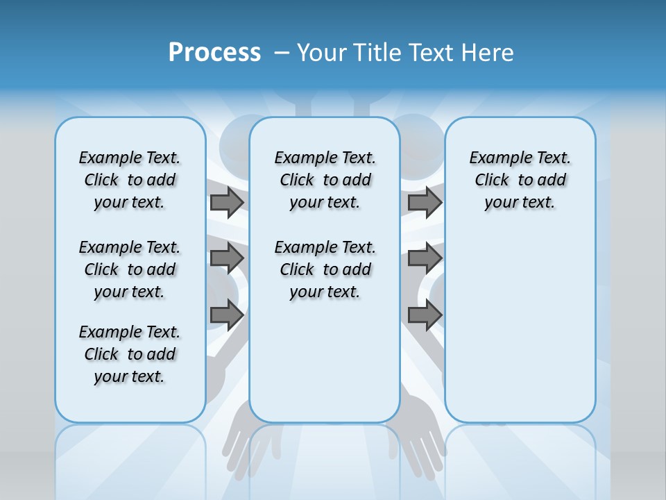Beam Hands Five PowerPoint Template