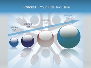 Beam Hands Five PowerPoint Template