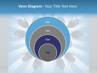 Beam Hands Five PowerPoint Template