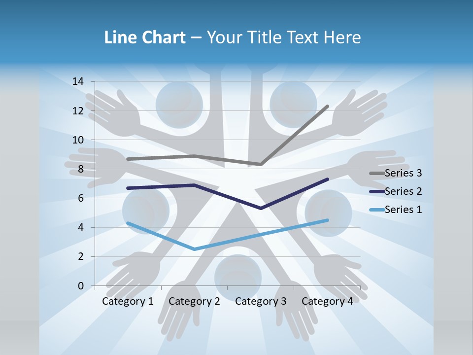 Beam Hands Five PowerPoint Template