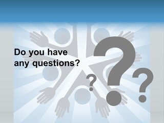 Beam Hands Five PowerPoint Template