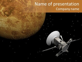 Messenger Space Nasa PowerPoint Template