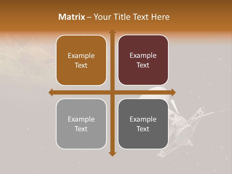 Messenger Space Nasa PowerPoint Template