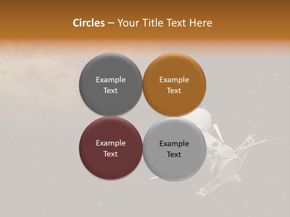 Messenger Space Nasa PowerPoint Template