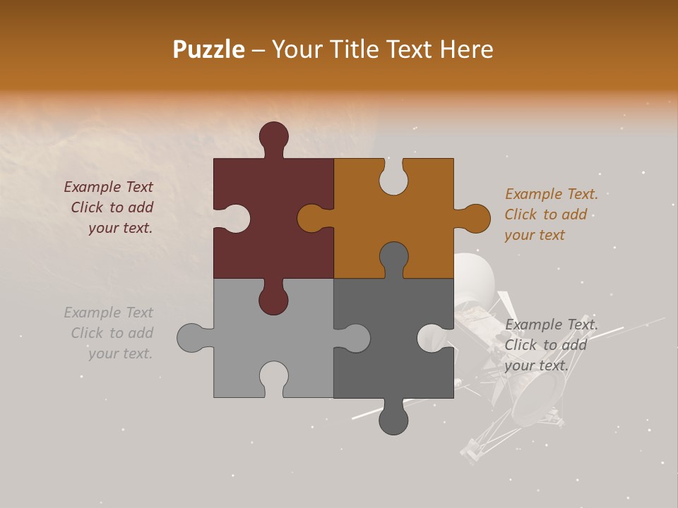 Messenger Space Nasa PowerPoint Template