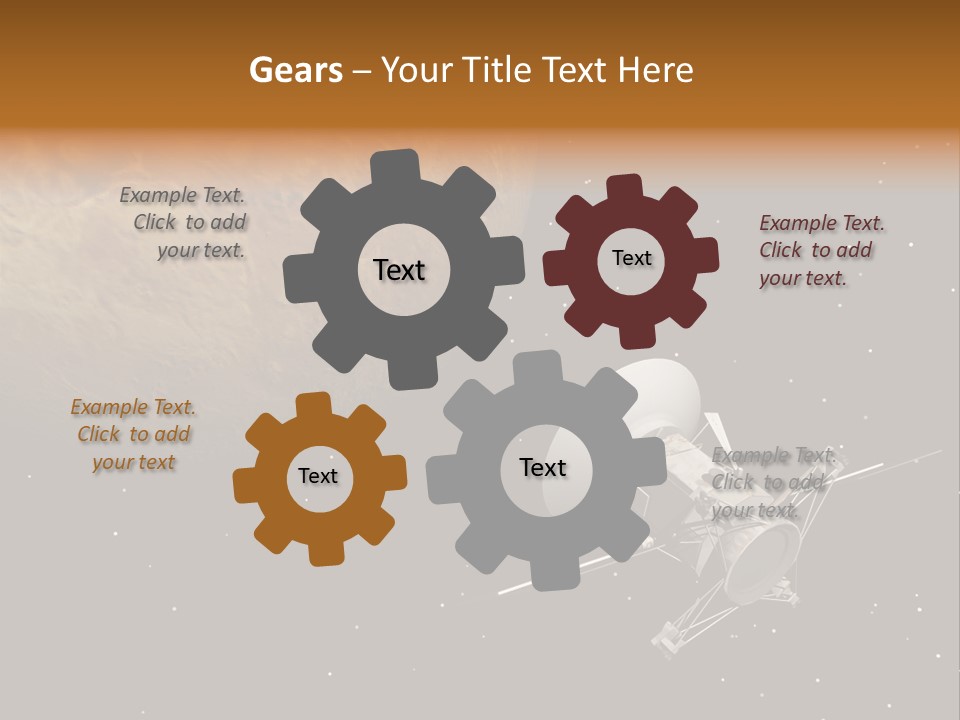 Messenger Space Nasa PowerPoint Template