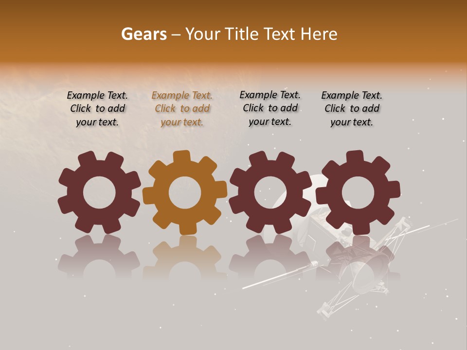 Messenger Space Nasa PowerPoint Template