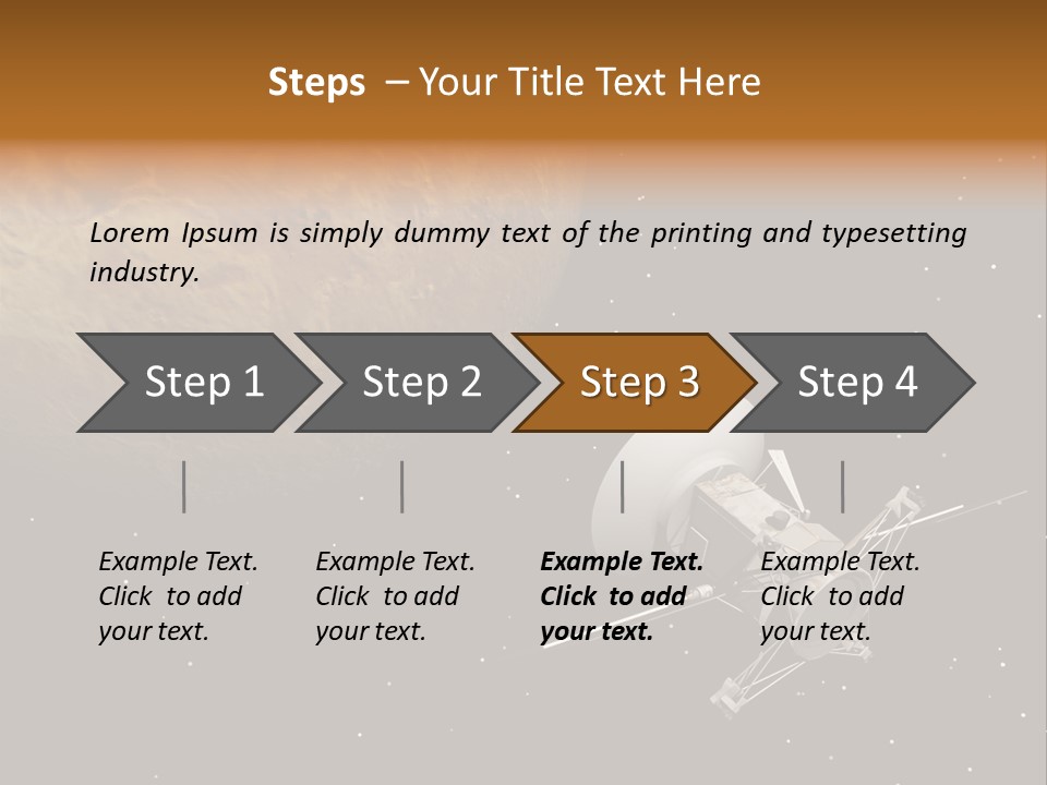 Messenger Space Nasa PowerPoint Template