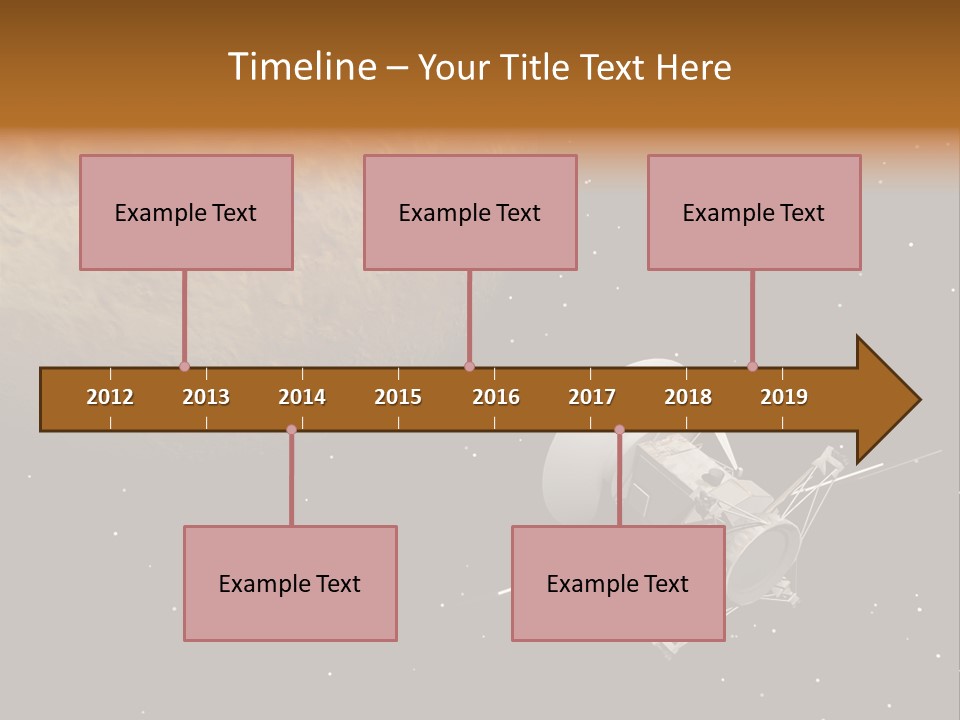 Messenger Space Nasa PowerPoint Template