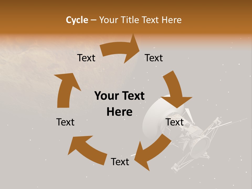 Messenger Space Nasa PowerPoint Template