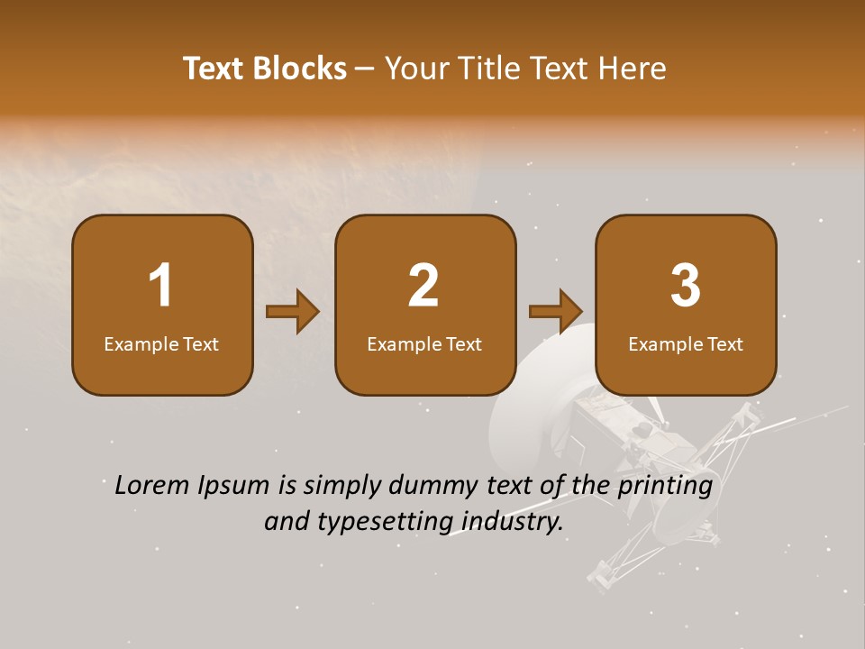 Messenger Space Nasa PowerPoint Template