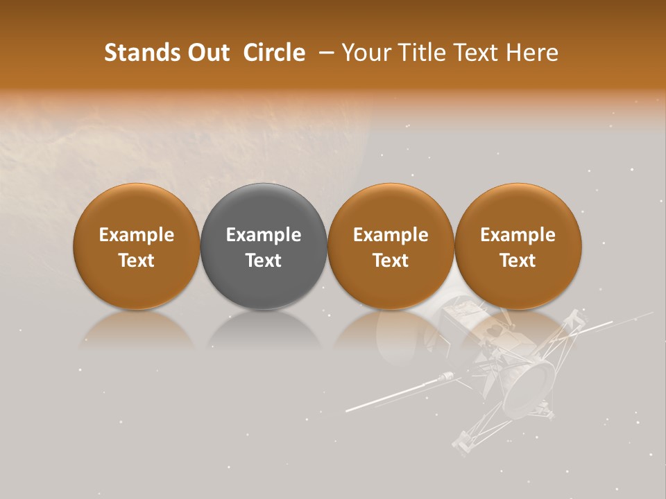 Messenger Space Nasa PowerPoint Template