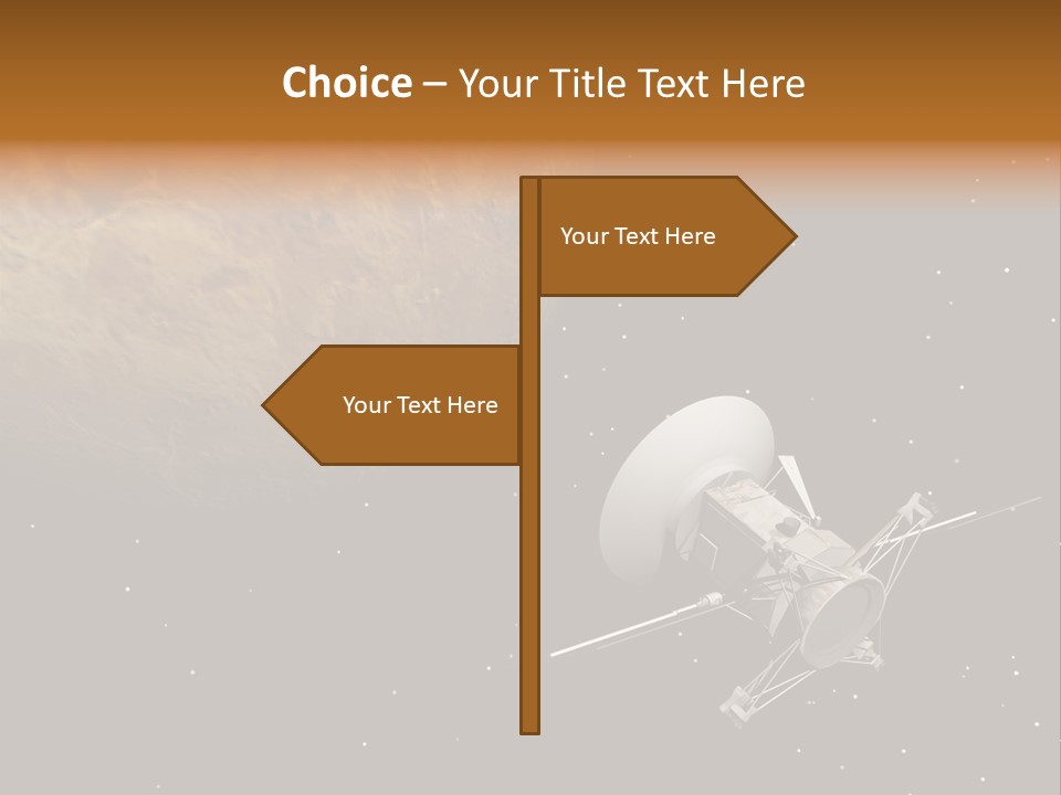 Messenger Space Nasa PowerPoint Template
