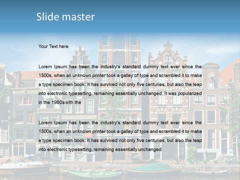 Famous Travel Cities PowerPoint Template