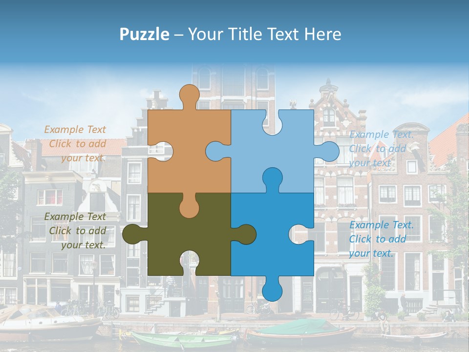 Famous Travel Cities PowerPoint Template