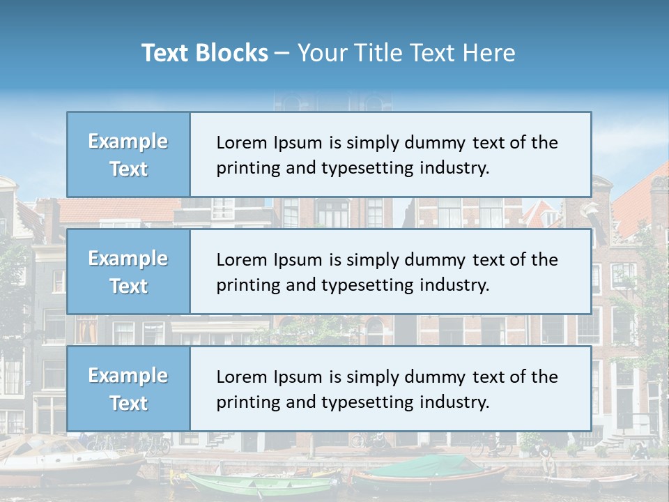 Famous Travel Cities PowerPoint Template