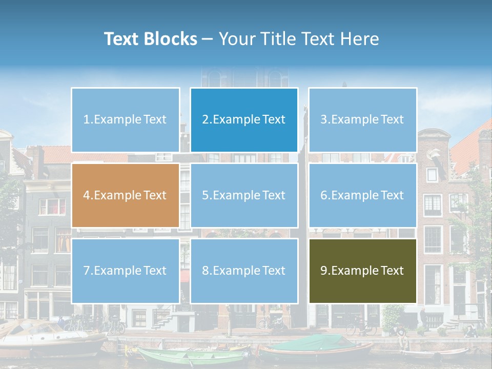 Famous Travel Cities PowerPoint Template