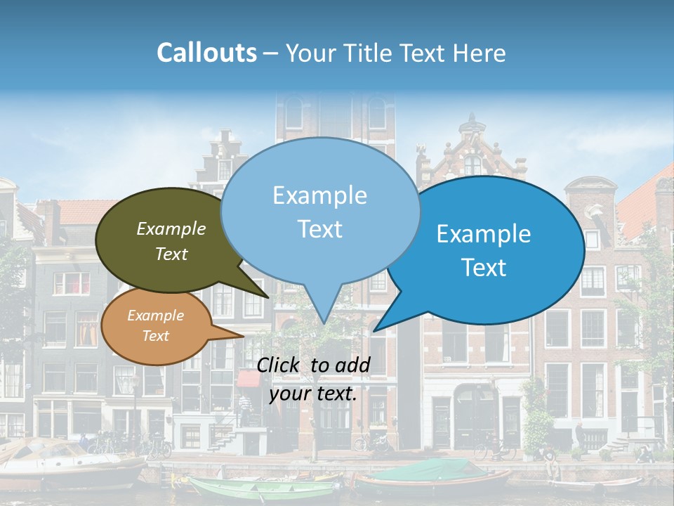 Famous Travel Cities PowerPoint Template