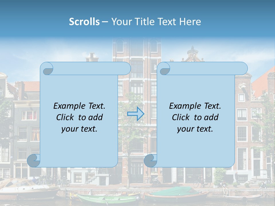 Famous Travel Cities PowerPoint Template