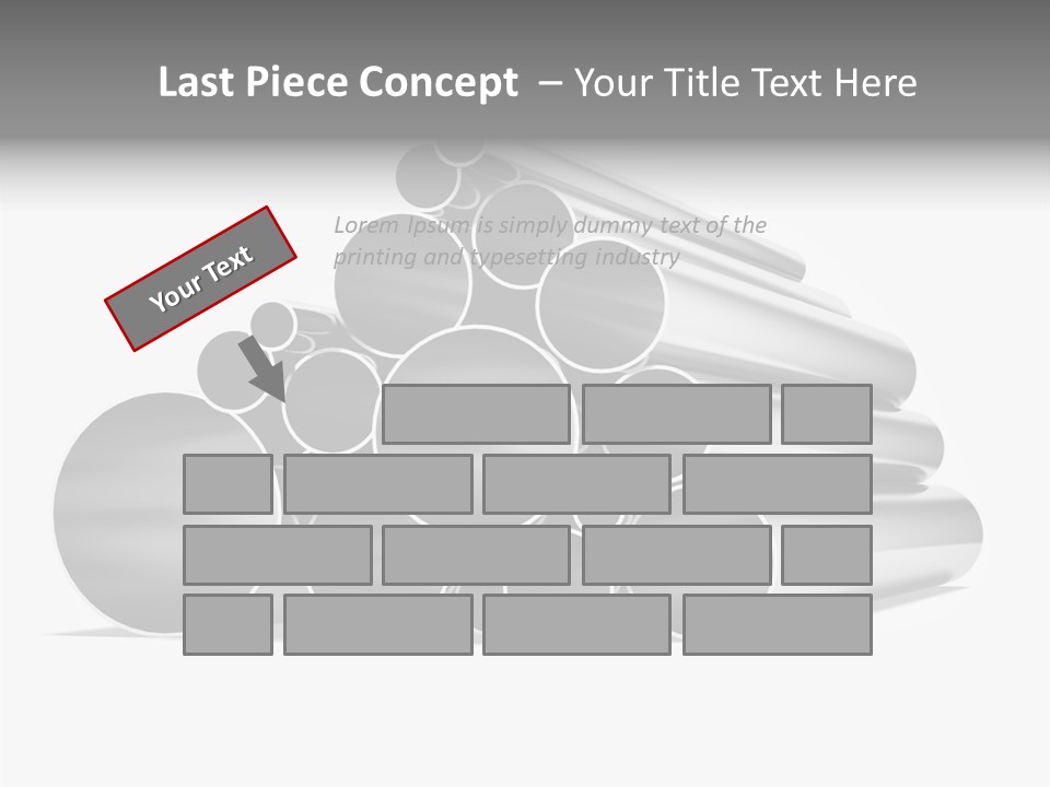Iron Pattern Render PowerPoint Template