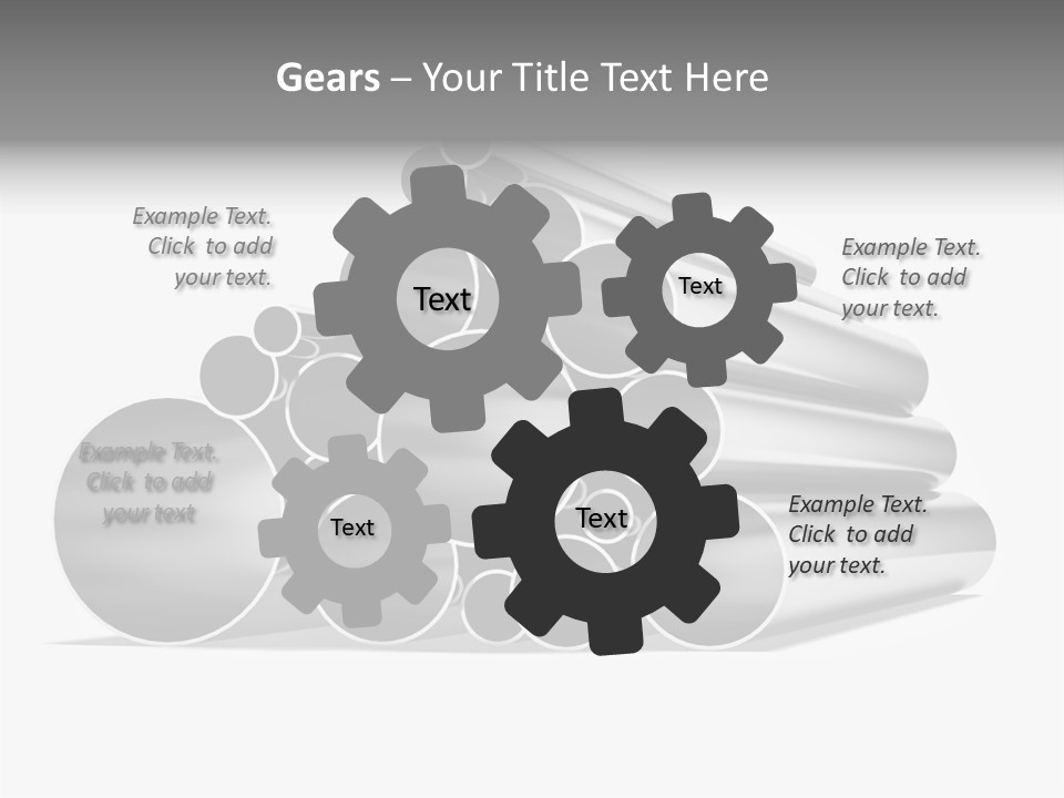 Iron Pattern Render PowerPoint Template