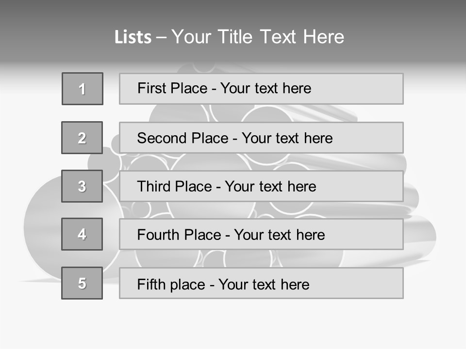 Iron Pattern Render PowerPoint Template