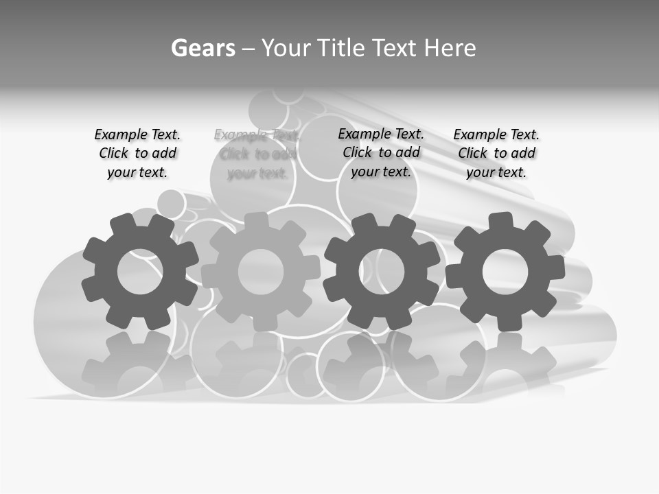 Iron Pattern Render PowerPoint Template