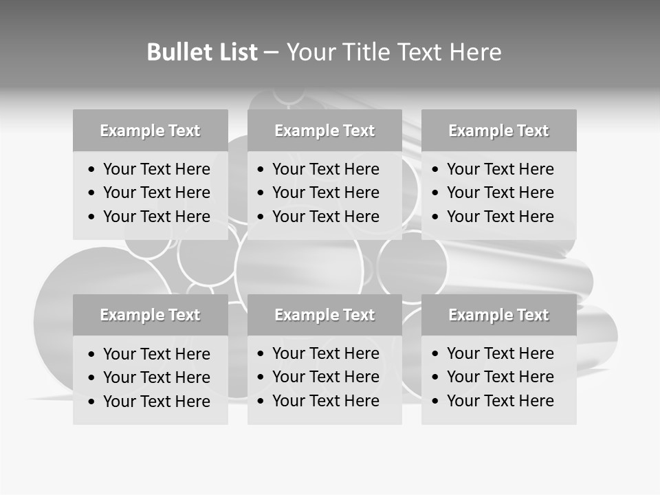Iron Pattern Render PowerPoint Template