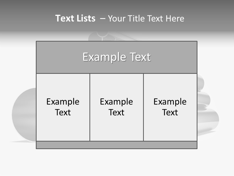 Iron Pattern Render PowerPoint Template