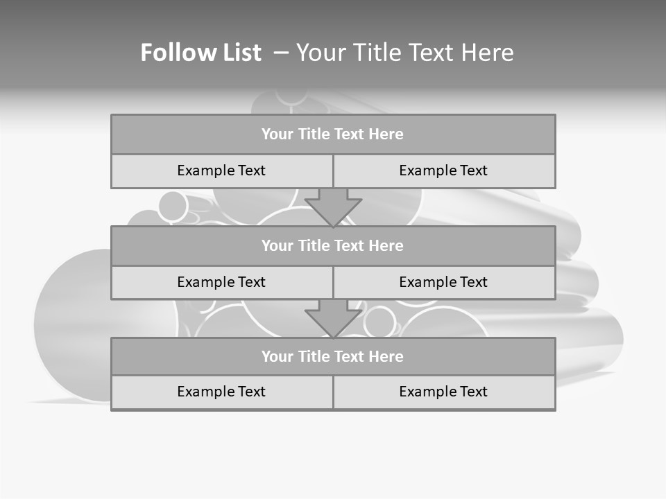 Iron Pattern Render PowerPoint Template