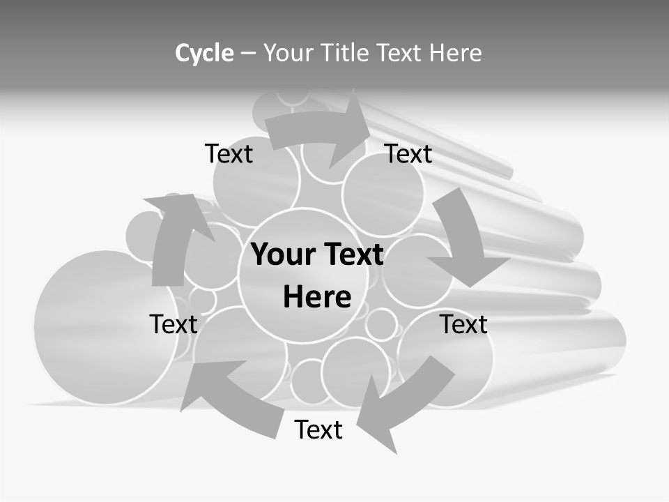 Iron Pattern Render PowerPoint Template