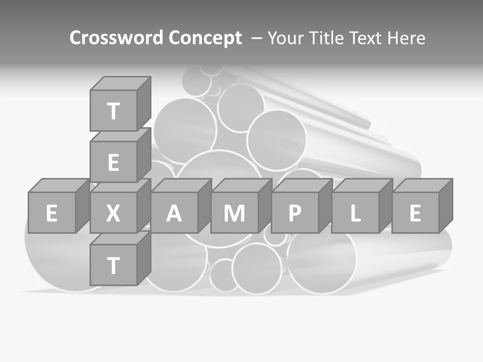 Iron Pattern Render PowerPoint Template