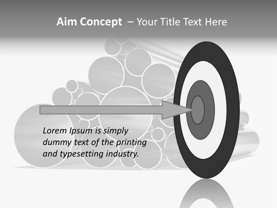 Iron Pattern Render PowerPoint Template
