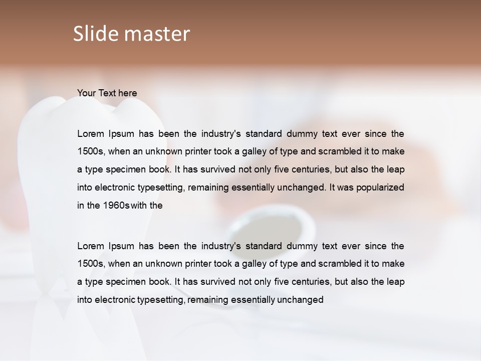 Scene Old Erosion PowerPoint Template