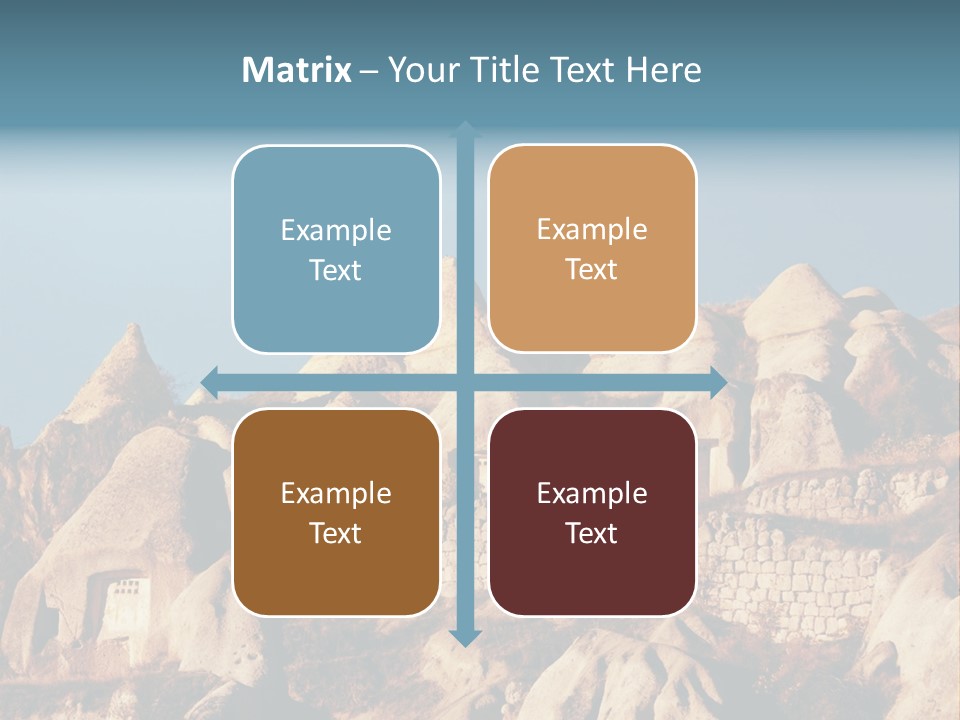 Scene Old Erosion PowerPoint Template