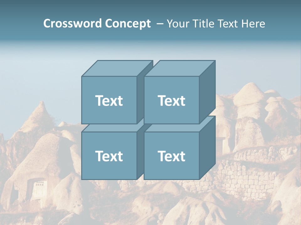 Scene Old Erosion PowerPoint Template