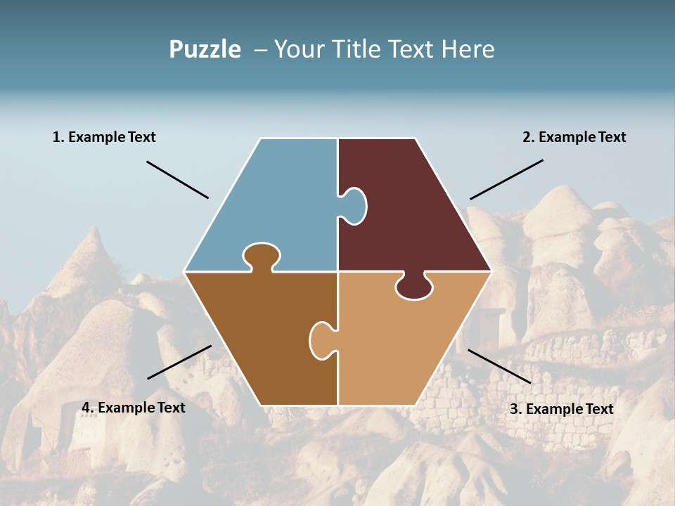 Scene Old Erosion PowerPoint Template