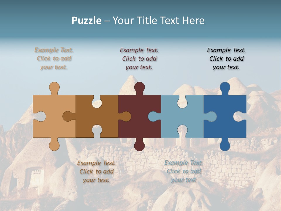 Scene Old Erosion PowerPoint Template