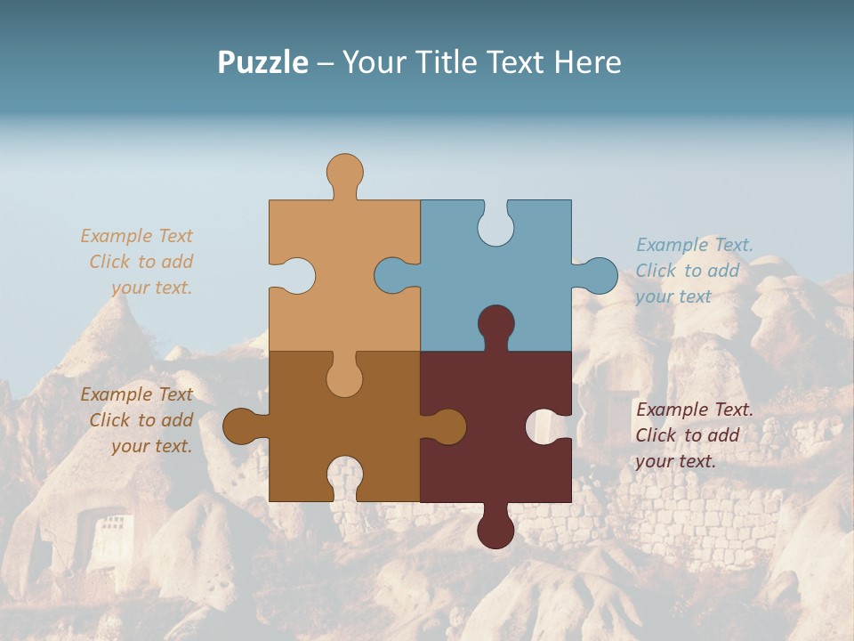 Scene Old Erosion PowerPoint Template