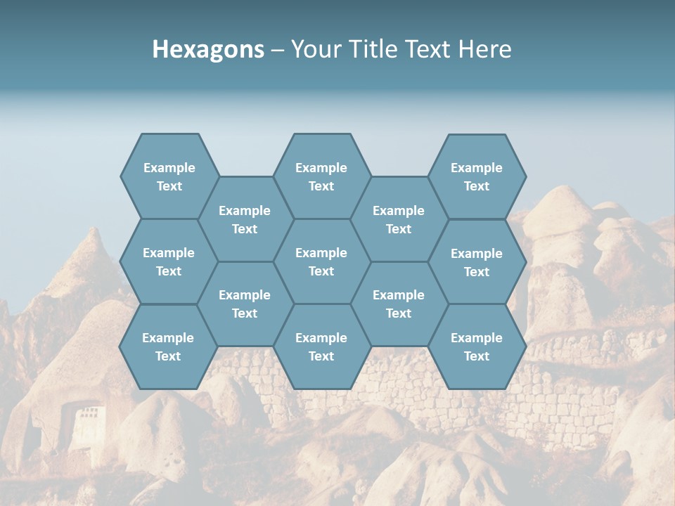 Scene Old Erosion PowerPoint Template