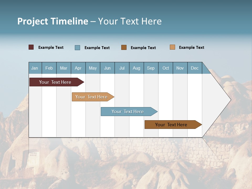 Scene Old Erosion PowerPoint Template