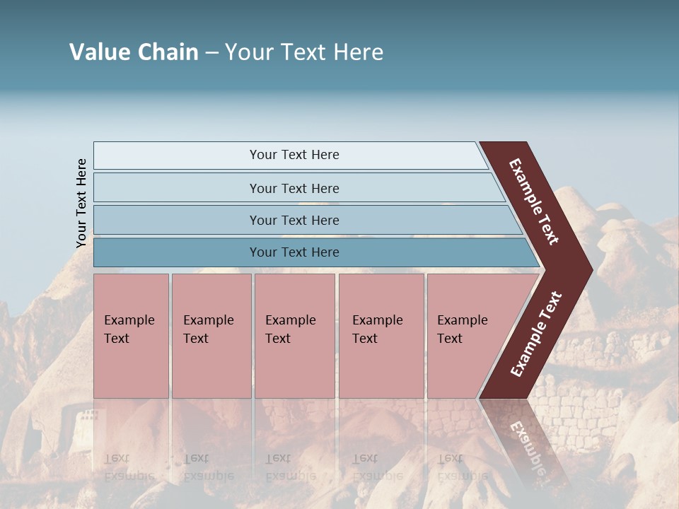 Scene Old Erosion PowerPoint Template