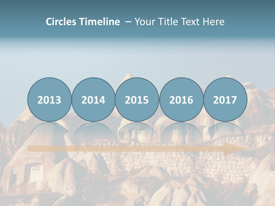 Scene Old Erosion PowerPoint Template